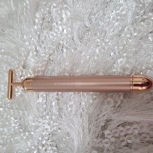 COMPLEX CULTURE BEAUTY Sonic T-Bar Facial Massager Rose Gold BNIP